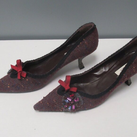 PRADA Women Shoes Size 38.5 Made in Italy - Picture 3 of 13